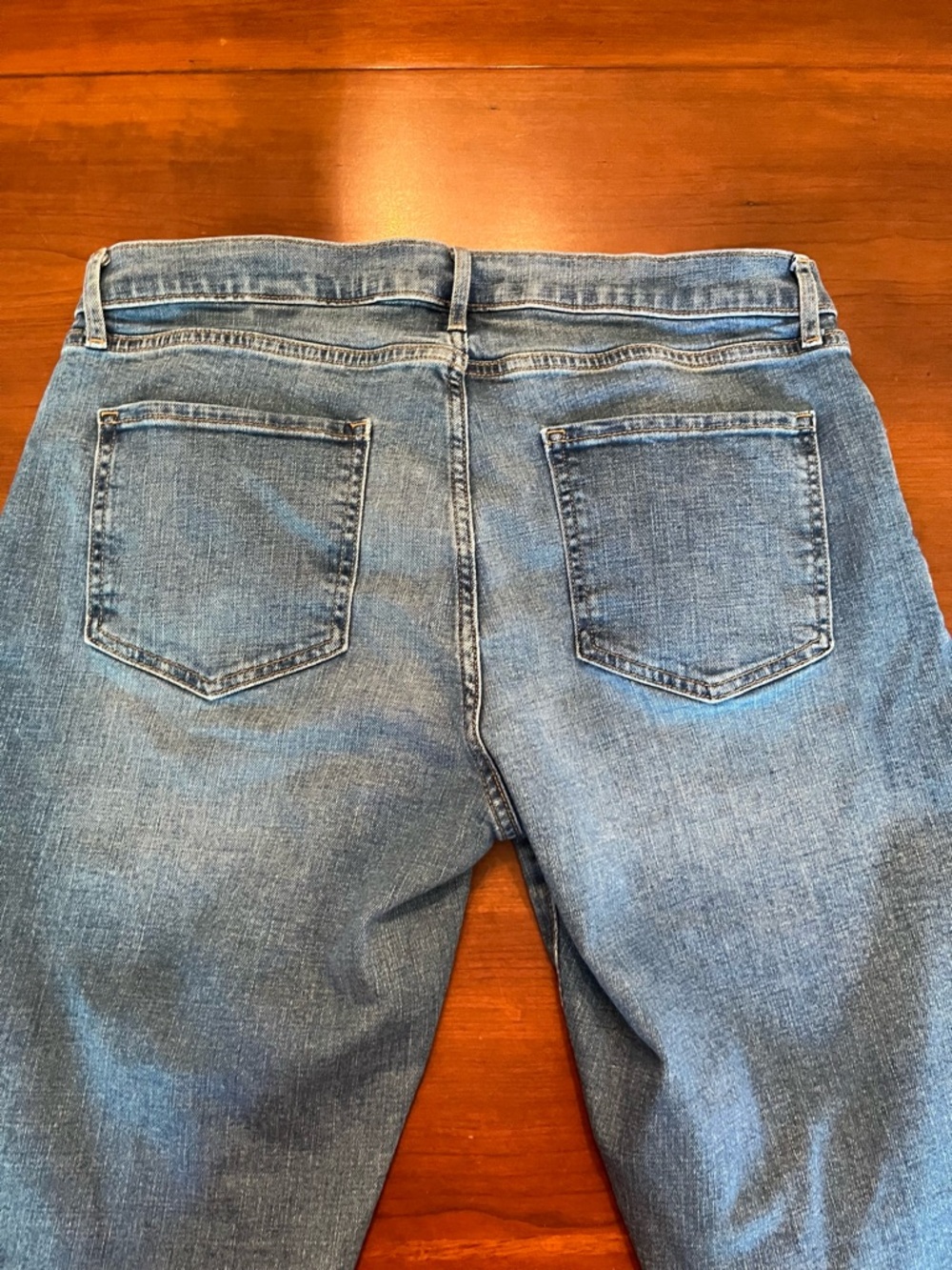 Banana Republic Girlfriend Jean Medium Wash Women’s size 32/14 - Picture 10 of 14